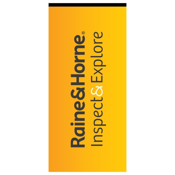 Raine & Horne Inspect & Explore RH Flag 800 x 1700