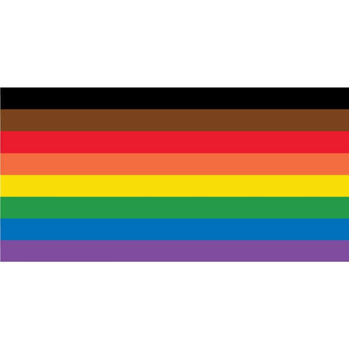 People of Colour Rainbow Flag - 1800mm x 900mm