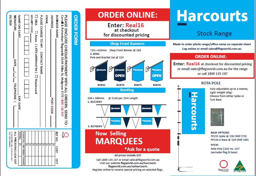 Harcourts Brochure Page 1